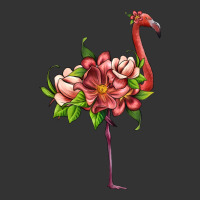 flamingo with tropical flowers | Teevron