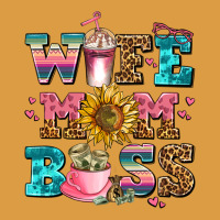 Wife Mom Boss Urban Heavy Tee | Teevron