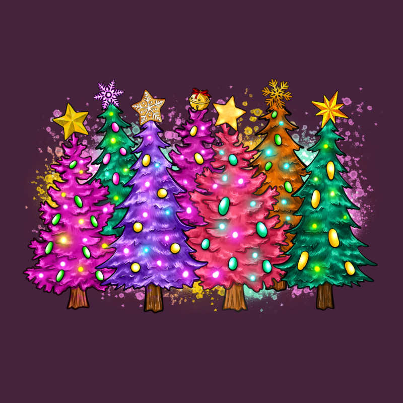 Christmas Trees And Lights Premium Tee by Zillion Design Studio | Teevron