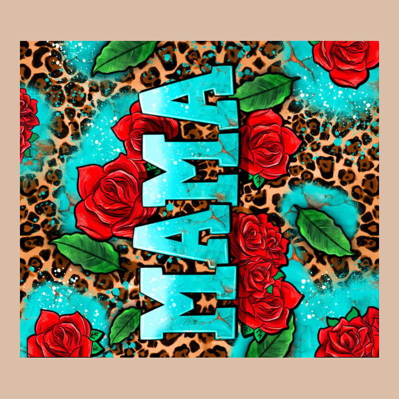 Rose Leopard Mama Urban Heavy Tee by AdoDesignShop | Teevron