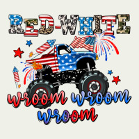 Red White Wroom Wroom Wroom Urban Heavy Tee | Teevron