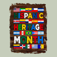Hispanic Haritage Month Flags With Background Classic Tee | Teevron