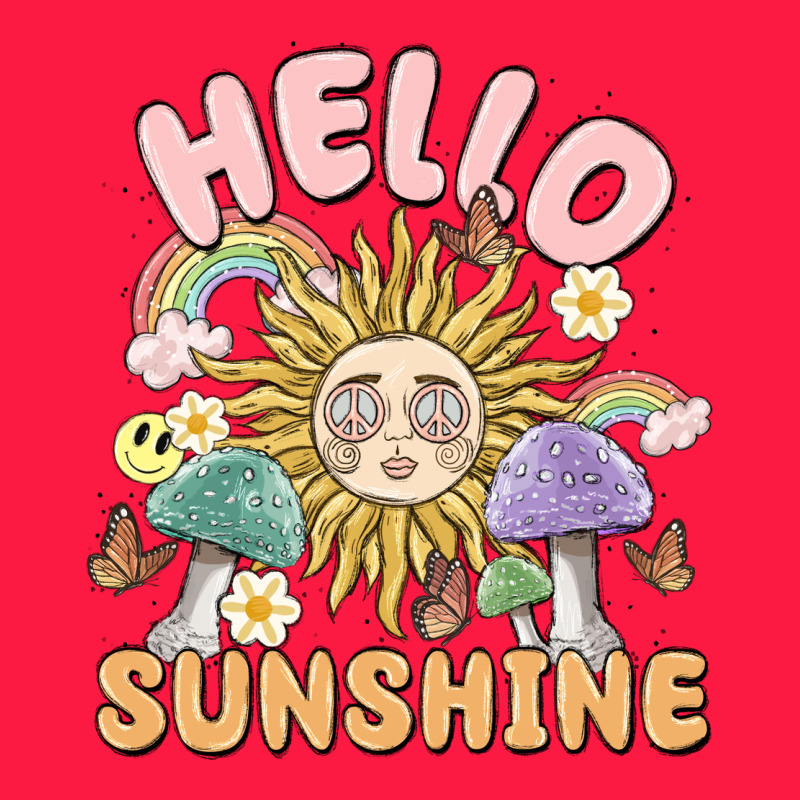 Hello Sunshine Zipper Hoodie by MaliasSmallBusiness | Teevron