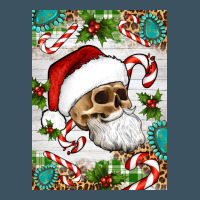 Christmas Hippie Skeleton Santa Urban Heavy Tee | Teevron