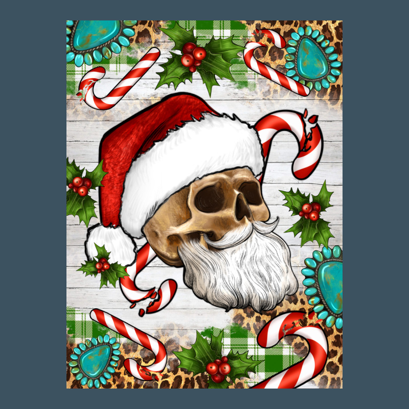 Christmas Hippie Skeleton Santa Urban Heavy Tee by Artiststas | Teevron