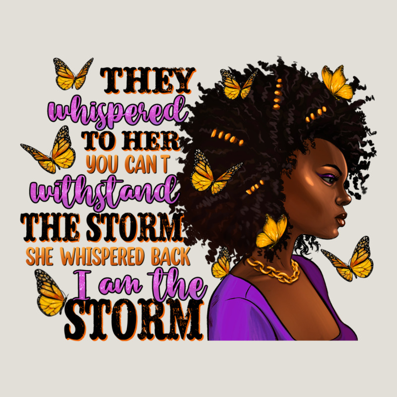 They Whispered To Her Afro Woman Heavy Core Tee by RanaPortraitStore | Teevron