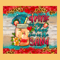 Drink In My Hand Toes In The Sand Tumbler Vintage Hoodie | Teevron