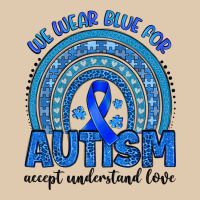 We Wear Blue For Autism Accept Understand Love Heavyweight Sweatshirt | Teevron