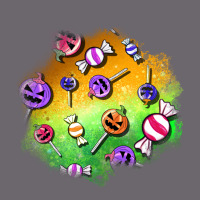 Halloween Candy Patches Premium Sweatshirt | Teevron