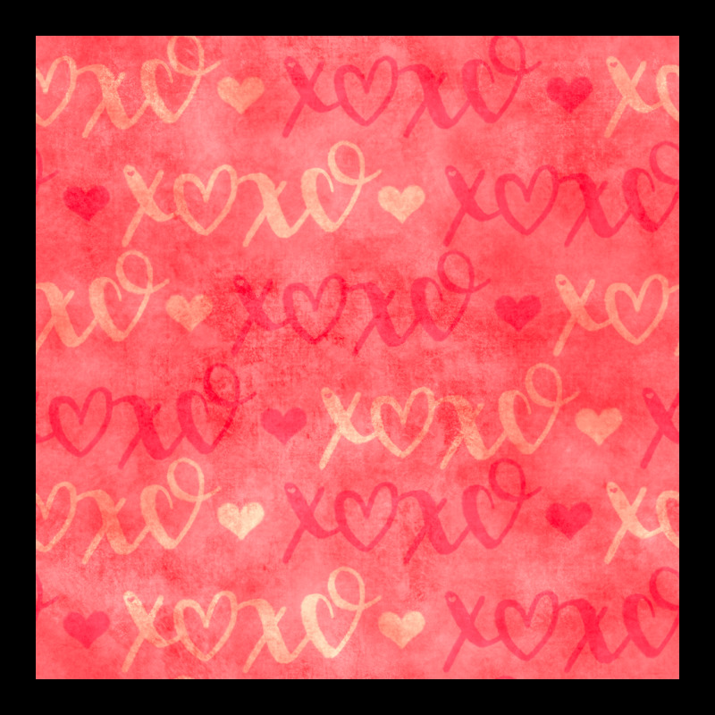 Valentines Day Xoxo Seamless Pattern Heavyweight Sweatshirt by BundleAndBundleShop | Teevron
