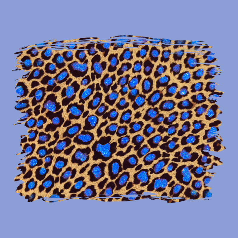Leopard With Navy Blue Glitter Long Sleeve Tee by Artiststas | Teevron