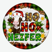 Christmas Ho Ho Heifer Urban Heavy Tee | Teevron