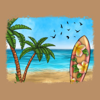 Beach Background Vintage Hoodie | Teevron
