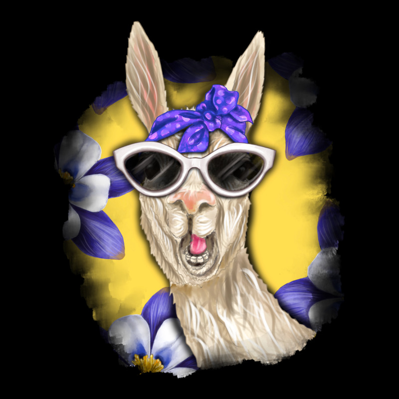Llama With Sunglasses Heavy Core Tee by RanaPortraitStore | Teevron