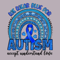 We Wear Blue For Autism Accept Understand Love Vintage Tee | Teevron