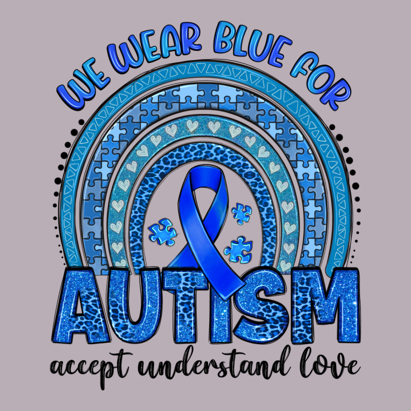 We Wear Blue For Autism Accept Understand Love Vintage Tee by Artiststas | Teevron