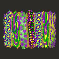 Mardi Gras Leopard Beads Brushstrokes Heavy Core Tee | Teevron