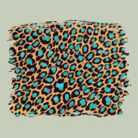 Leopard With Turquoise Glitter Long Sleeve Tee | Teevron