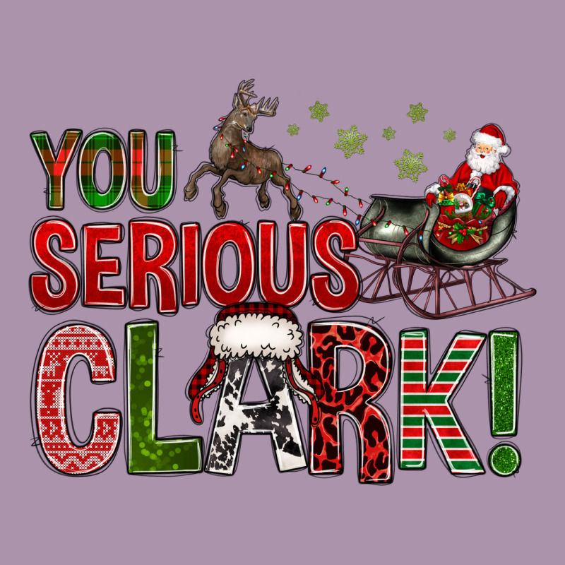 You Serious Clark With Santa Sleigh Heavyweight Hoodie by BundleAndBundleShop | Teevron