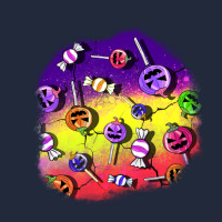 Halloween Candy  Patches Premium Sweatshirt | Teevron