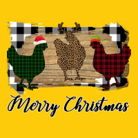 Merry Christmas Chickens Premium Hoodie | Teevron