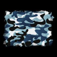 Blue Camouflage Background Premium Tee | Teevron