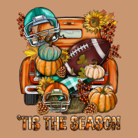 Tis The Season Fall Football Truck Heavyweight Hoodie | Teevron