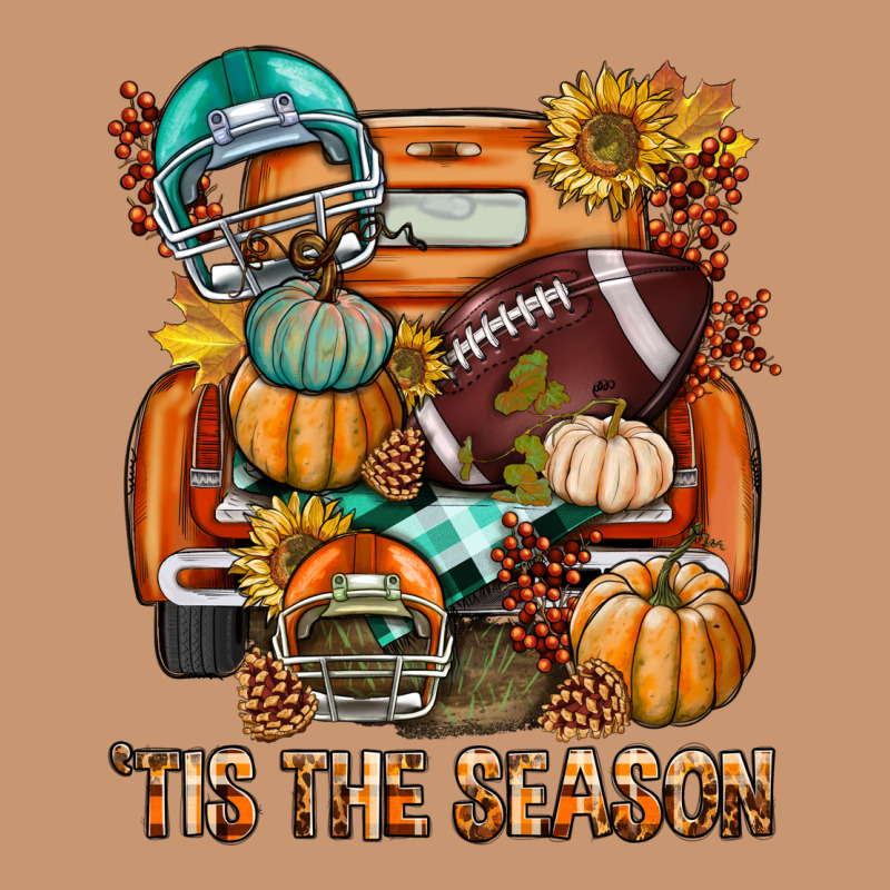 Tis The Season Fall Football Truck Heavyweight Hoodie by BundleAndBundleShop | Teevron
