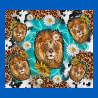 Lion With Leopard And Cowhide Pattern Urban Hoodie | Teevron