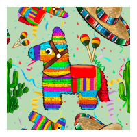 pinata seamless pattern | Teevron