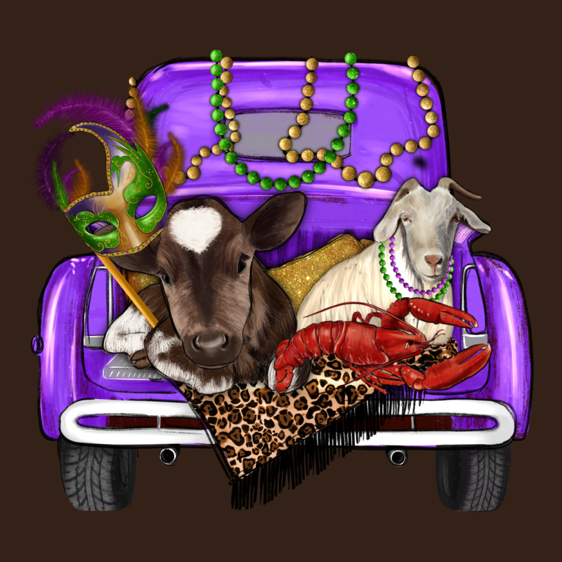 Mardi Gras Truck With Farm Animals Heavy Core Tee by RanaPortraitStore | Teevron