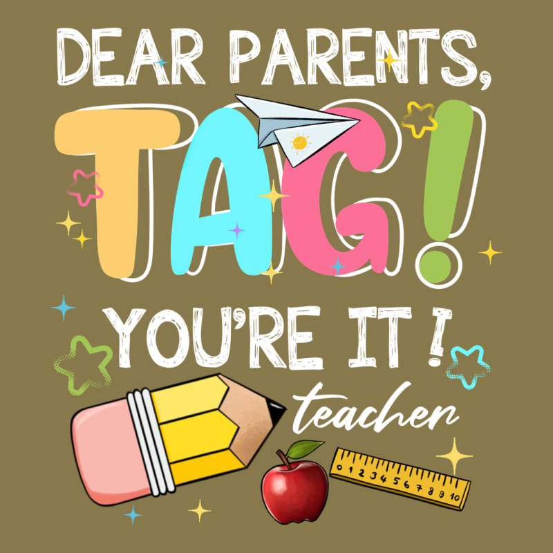 Dear Parents Tag Youare It Teacher Premium Hoodie by JahusDesignShop | Teevron