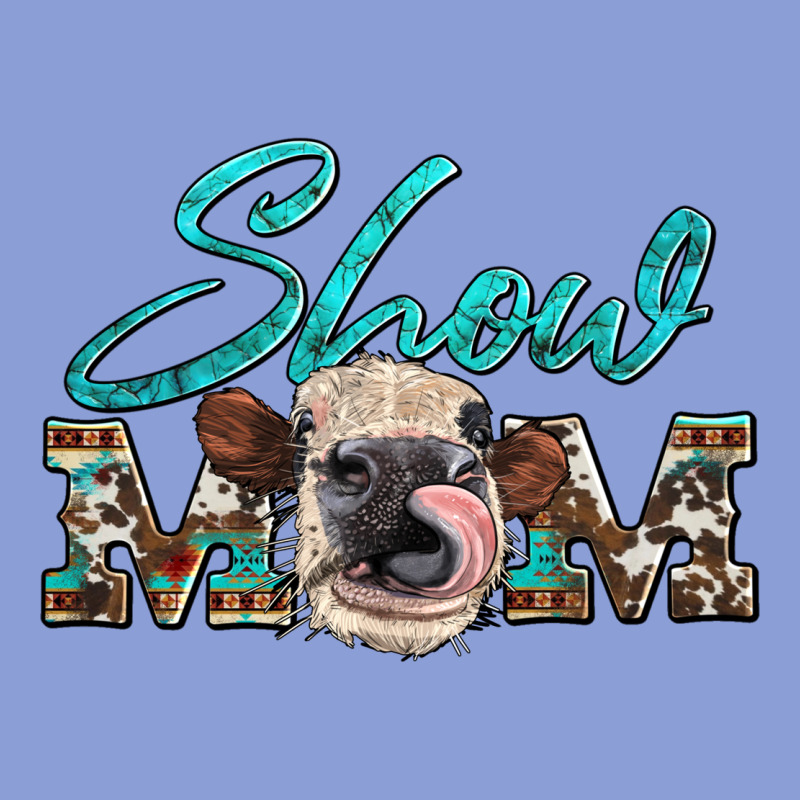 Show Mom Aztec Cowhide Heifer Long Sleeve Tee by Artiststas | Teevron