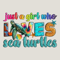 Just A Girl Who Loves Sea Turtle Heavy Core Tee | Teevron