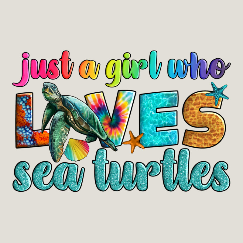 Just A Girl Who Loves Sea Turtle Heavy Core Tee by Artiststas | Teevron