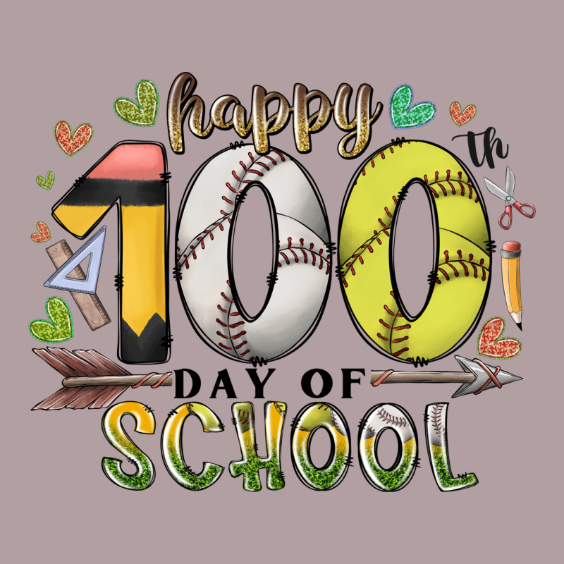 Happy 100 Day Of School Vintage Hoodie by RacoonDesign | Teevron