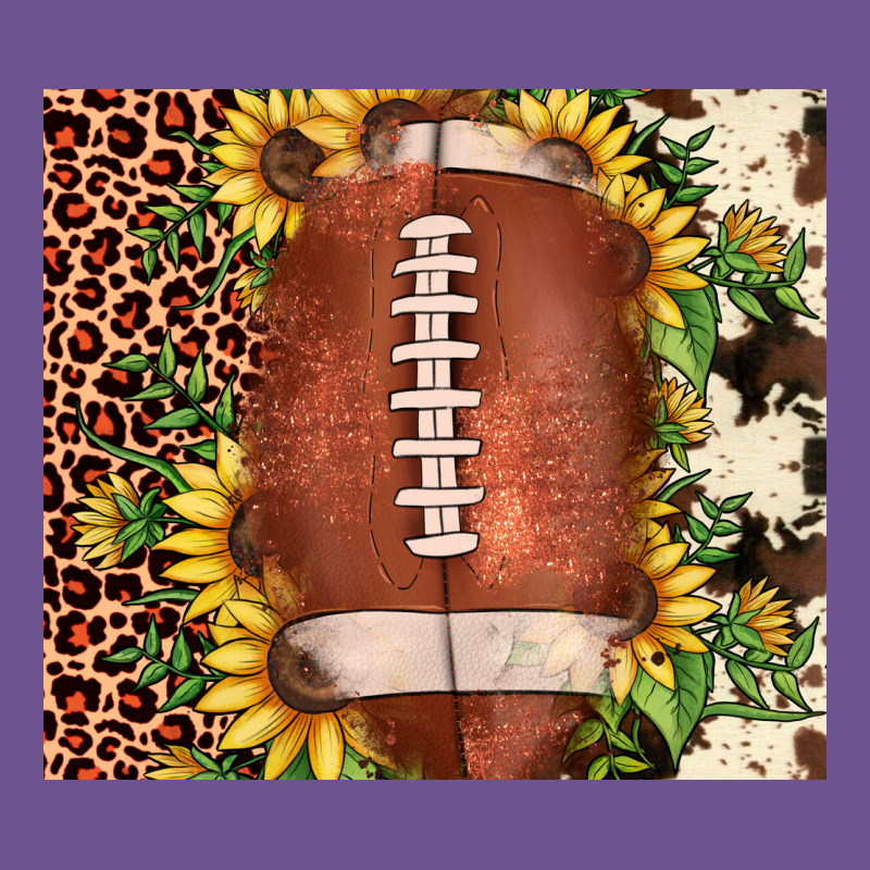 Football Leopard Cowhide Sunflower Vintage Tee by JahusDesignShop | Teevron