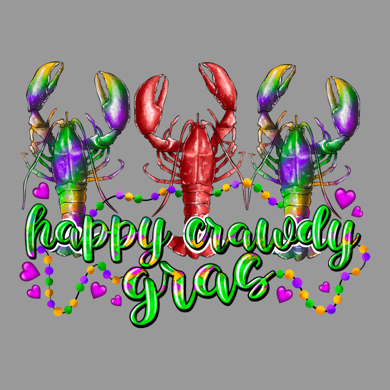 Happy Crawdy Gras Vintage Hoodie by RacoonDesign | Teevron