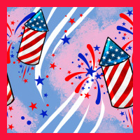 Patriotic Fireworks Classic Tee | Teevron