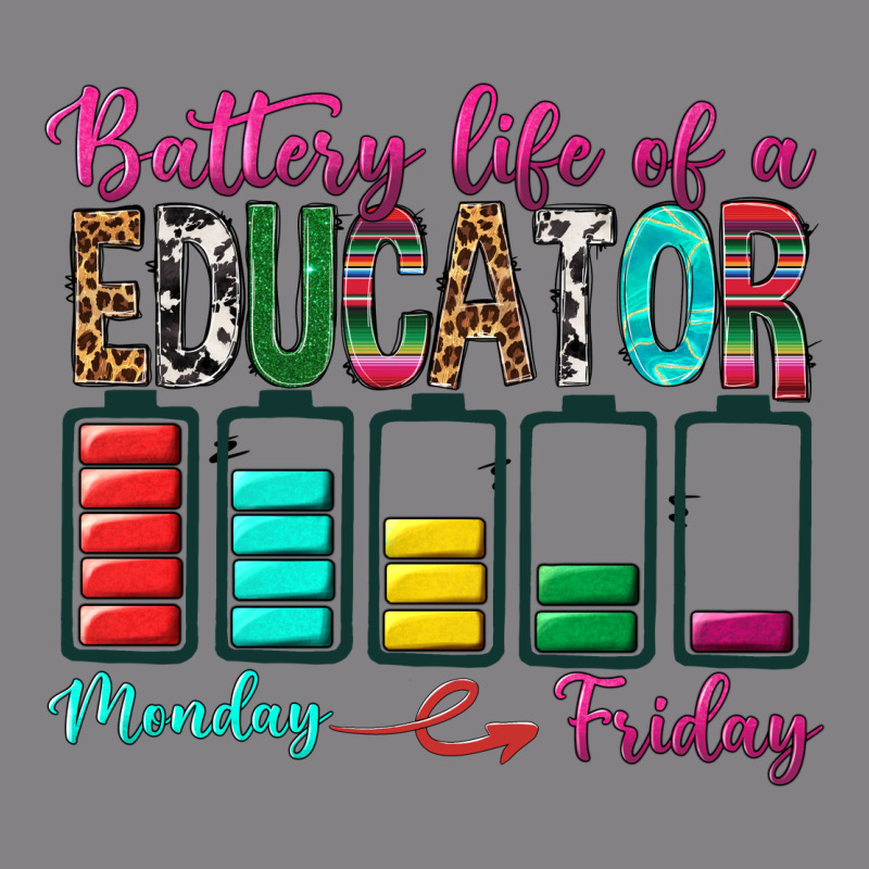 Battery Life Of A Educator Heavyweight Hoodie by BundleAndBundleShop | Teevron