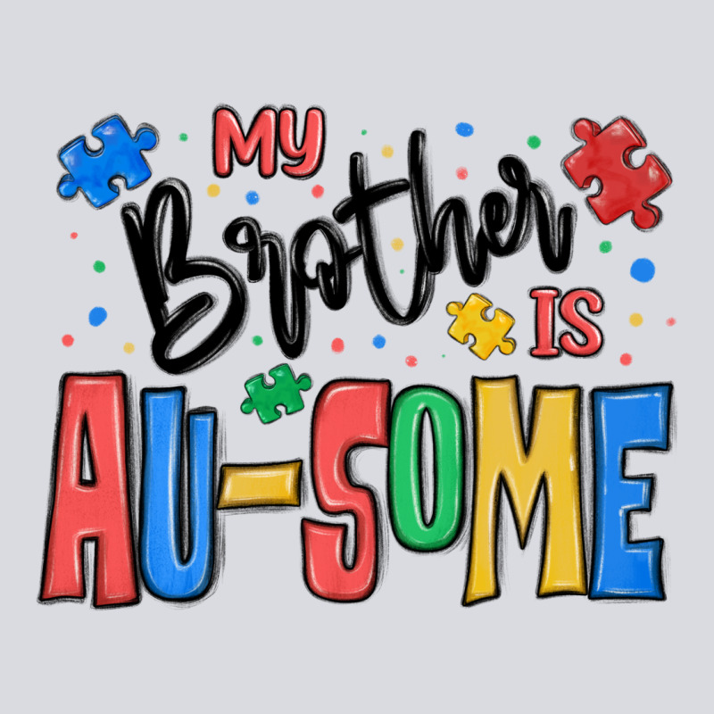 My Brother Is Ausome Autism Zipper Hoodie by MaliasSmallBusiness | Teevron