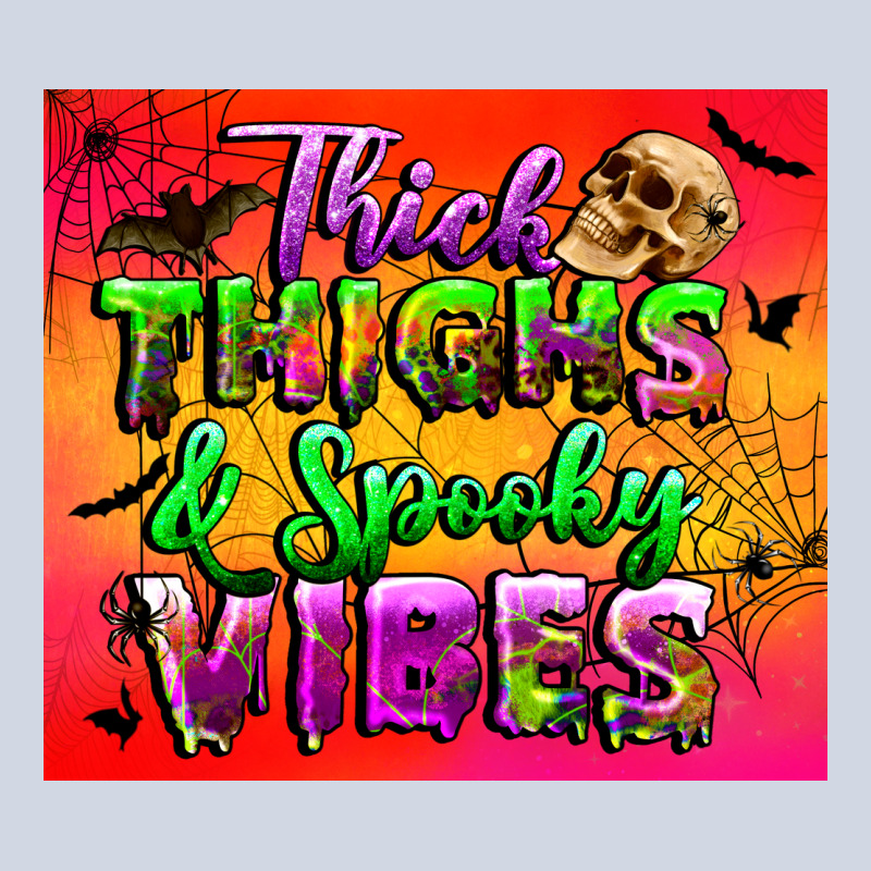 Thick Thighs And Spooky Vibes Tumbler Premium Sweatshirt by BundleAndBundleShop | Teevron