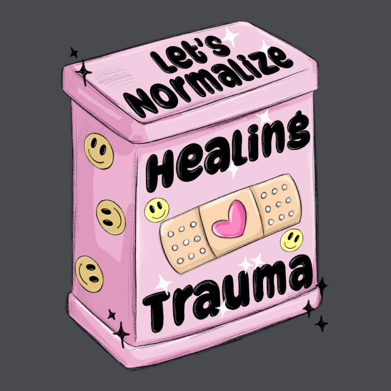 Let's Normalize Healing Trauma Zipper Hoodie by MaliasSmallBusiness | Teevron