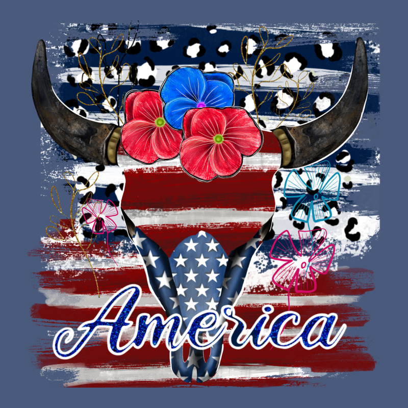 Bull Skull America Vintage Hoodie by JahusDesignShop | Teevron