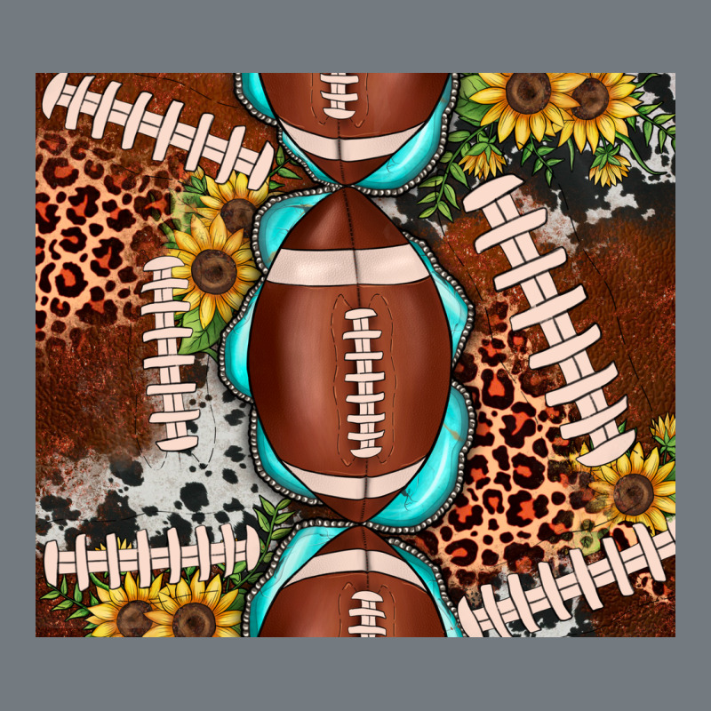 Football Leopard Gemstone Sunflower Tumbler3 Heavyweight Sweatshirt by JahusDesignShop | Teevron