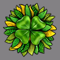 St. Patricks Sunflower With Clover Heavyweight Hoodie | Teevron