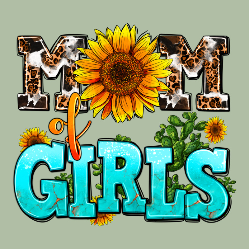 Mom Of Girls Urban Heavy Tee by AdoDesignShop | Teevron