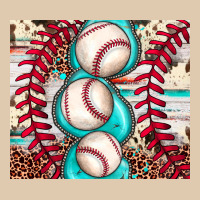 Baseball Leopard Cowhide Turquoise Heavyweight Sweatshirt | Teevron