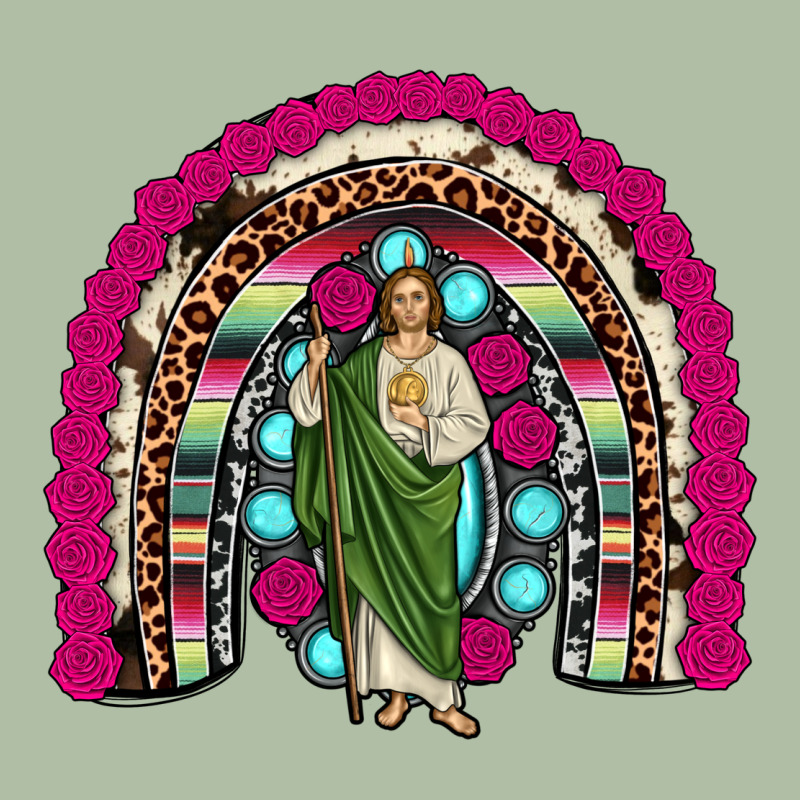 San Judas Rainbow Urban Heavy Tee by JahusDesignShop | Teevron