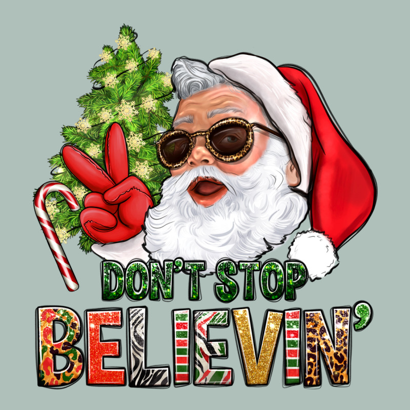 Don't Stop Believing Santa Heavyweight Hoodie by BundleAndBundleShop | Teevron